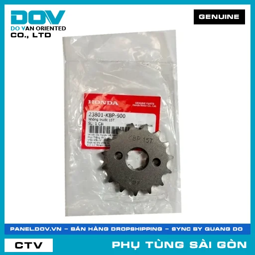 NHÔNG TRƯỚC 15T | HONDA PARTS CODE 23801KBP900 — 23801KBP900