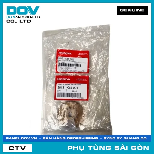 BÁNH RĂNG XÍCH ĐỀ BỊ ĐỘNG | HONDA PARTS CODE 28131K15901 — 28131K15901