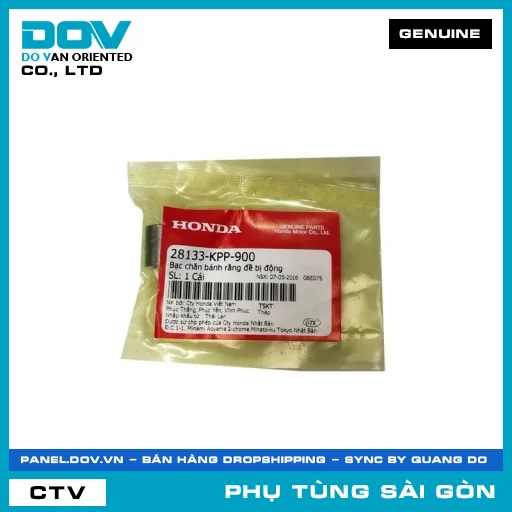 BẠC CHĂN BÁNH RĂNG ĐỀ BỊ ĐỘNG | HONDA PARTS CODE 28133KPP900 — 28133KPP900