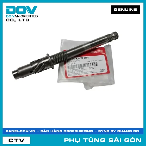 TRỤC KHỞI ĐỘNG | HONDA PARTS CODE 28251KWWB10 — 28251KWWB10