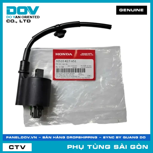 MÔ BIN CAO ÁP | HONDA PARTS CODE 30510K27V51 — 30510K27V51