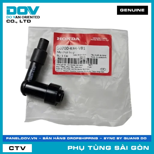 NẮP CHỤP BU GI | HONDA PARTS CODE 30700K44V81 — 30700K44V81