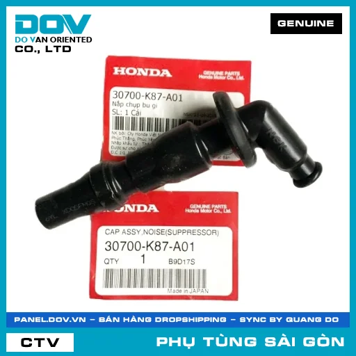 NẮP CHỤP BU GI | HONDA PARTS CODE 30700K87A01 — 30700K87A01