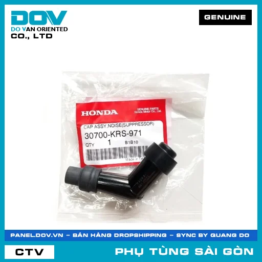 NẮP CHỤP BU GI | HONDA PARTS CODE 30700KRS971 — 30700KRS971