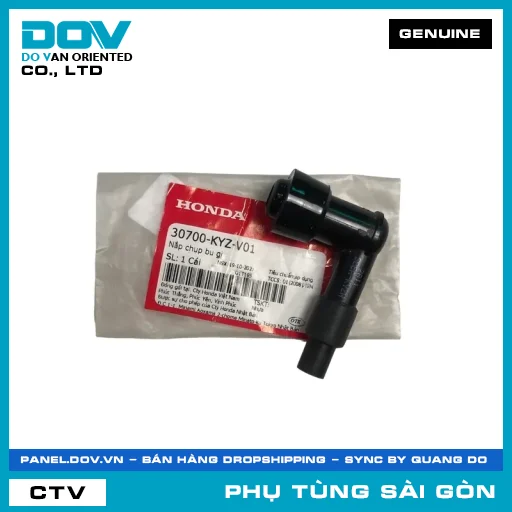 NẮP CHỤP BU GI | HONDA PARTS CODE 30700KYZV01 — 30700KYZV01