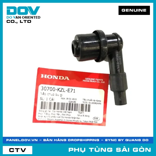 NẮP CHỤP BU GI | HONDA PARTS CODE 30700KZLE71 — 30700KZLE71