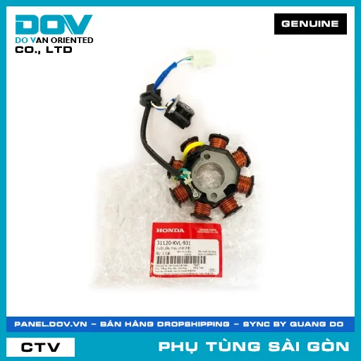 CUỘN DÂY MÁY PHÁT ĐIỆN | HONDA PARTS CODE 31120KVL931 — 31120KVL931