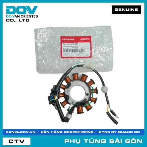 CUỘN DÂY MÁY PHÁT ĐIỆN | HONDA PARTS CODE 31120KWB921 — 31120KWB921