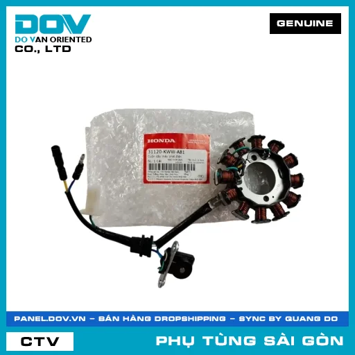 CUỘN DÂY MÁY PHÁT ĐIỆN | HONDA PARTS CODE 31120KWWA81 — 31120KWWA81
