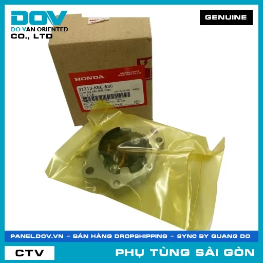 CỤM GIÁ BẮT CHỔI THAN | HONDA PARTS CODE 31213KEE630 — 31213KEE630
