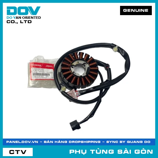 CUỘN DÂY MÁY PHÁT ĐIỆN | HONDA PARTS CODE 31220K44V41 — 31220K44V41