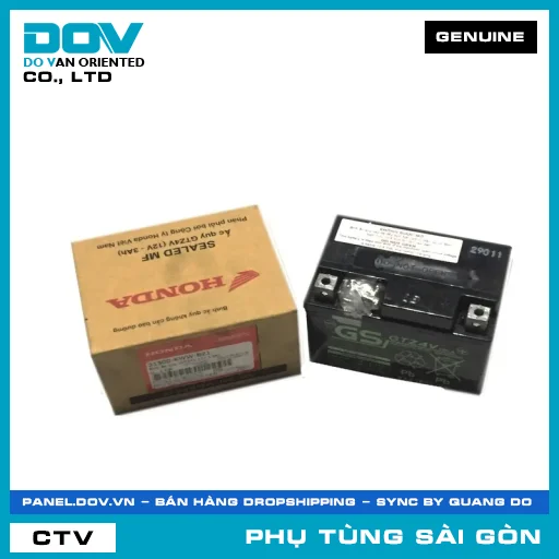 BÌNH ẮC QUY (GTZ4V 12V 3.0A) | HONDA PARTS CODE 31500KWWB21 — 31500KWWB21