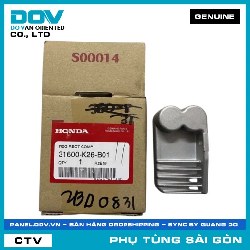 TIẾT CHẾ CHỈNH LƯU | HONDA PARTS CODE 31600K26B01 — 31600K26B01
