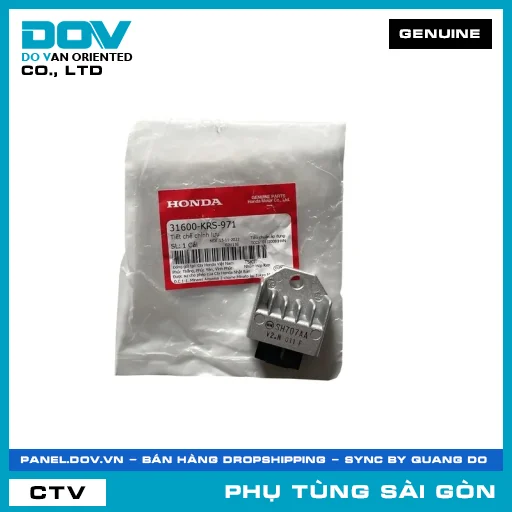 TIẾT CHẾ CHỈNH LƯU | HONDA PARTS CODE 31600KRS971 — 31600KRS971