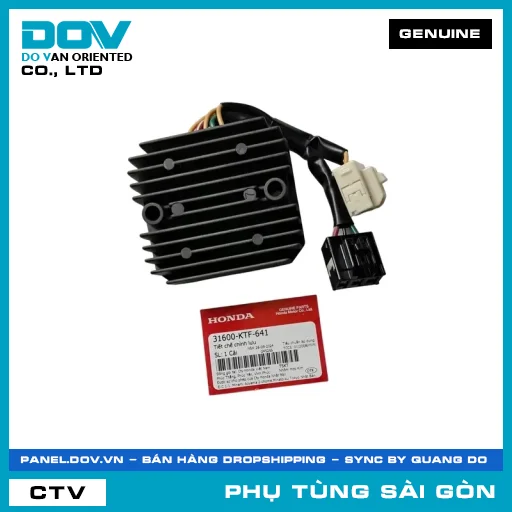 TIẾT CHẾ CHỈNH LƯU | HONDA PARTS CODE 31600KTF641 — 31600KTF641