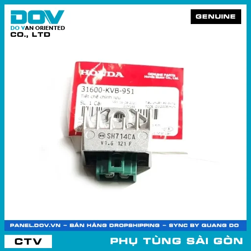 TIẾT CHẾ CHỈNH LƯU | HONDA PARTS CODE 31600KVB951 — 31600KVB951
