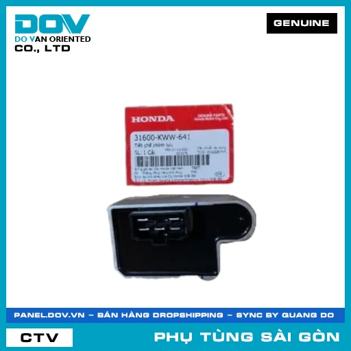 TIẾT CHẾ CHỈNH LƯU | HONDA PARTS CODE 31600KWW641 — 31600KWW641