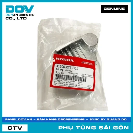 TIẾT CHẾ CHỈNH LƯU | HONDA PARTS CODE 31600KYZG01 — 31600KYZG01