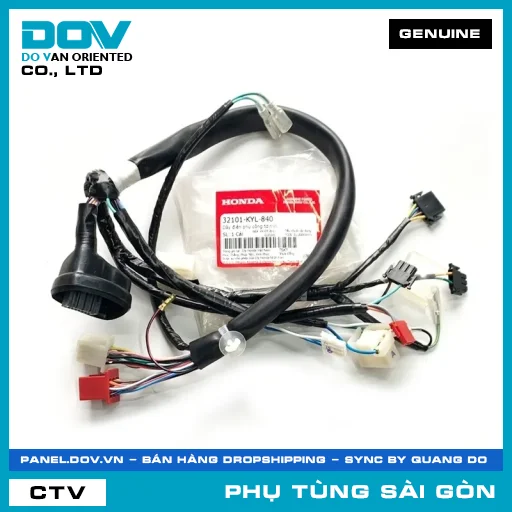 DÂY ĐIỆN PHỤ CÔNG TƠ MÉT | HONDA PARTS CODE 32101KYL840 — 32101KYL840