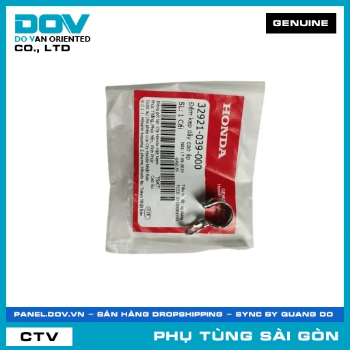 ĐỆM KẸP DÂY CAO ÁP | HONDA PARTS CODE 32921039000 — 32921039000