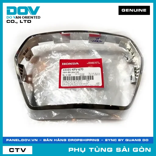 VÀNH ĐÈN PHA CR3 | HONDA PARTS CODE 33101KFV670 — 33101KFV670