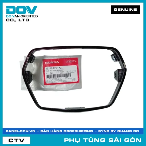 VÀNH ĐÈN PHA *R150CU* | HONDA PARTS CODE 33101KFV791 — 33101KFV791