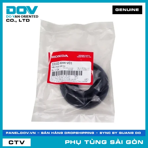 NẮP CHỤP CAO SU | HONDA PARTS CODE 33102K44V01 — 33102K44V01