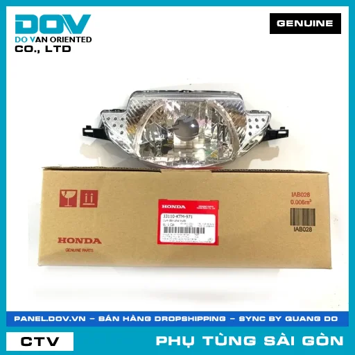 CỤM ĐÈN PHA TRƯỚC | HONDA PARTS CODE 33110KTM971 — 33110KTM971
