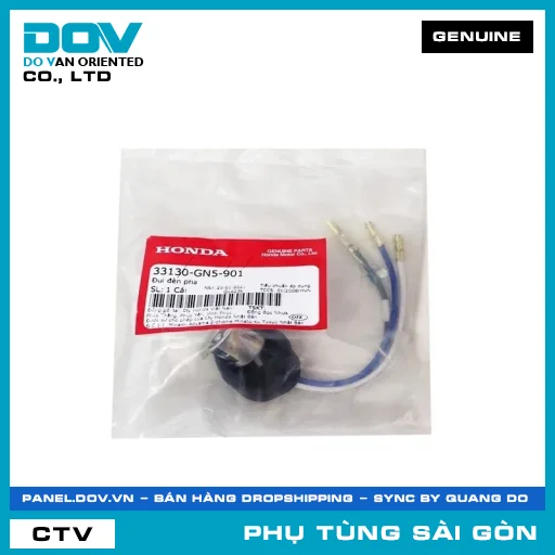 ÐUI ĐÈN PHA | HONDA PARTS CODE 33130GN5901 — 33130GN5901