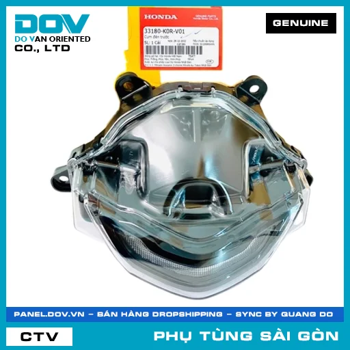 CỤM ĐÈN TRƯỚC | HONDA PARTS CODE 33180K0RV01 — 33180K0RV01