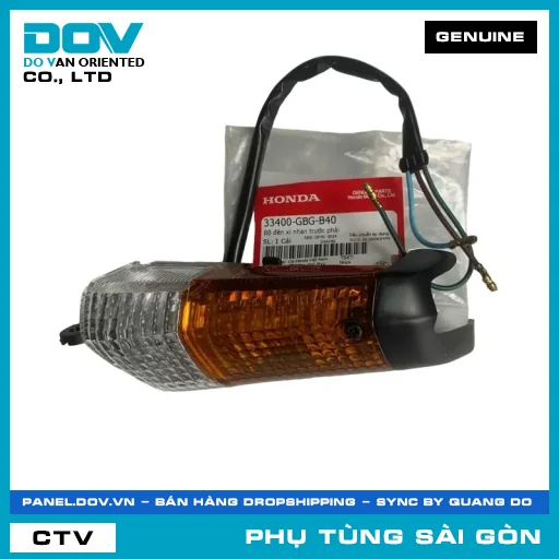 BỘ ĐÈN XI NHAN TRƯỚC PHẢI | HONDA PARTS CODE 33400GBGB40 — 33400GBGB40