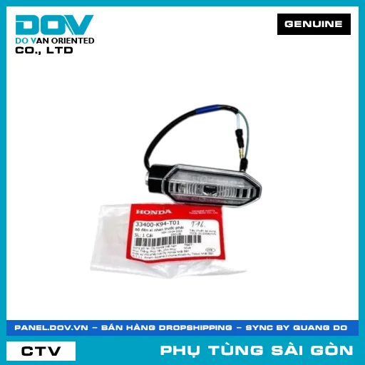 BỘ ĐÈN XI NHAN TRƯỚC PHẢI | HONDA PARTS CODE 33400K94T01 — 33400K94T01