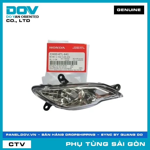 BỘ ĐÈN XI NHAN TRƯỚC PHẢI | HONDA PARTS CODE 33400KTL641 — 33400KTL641
