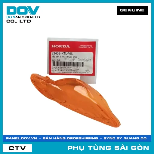 NẮP ĐÈN XI NHAN TRƯỚC PHẢI | HONDA PARTS CODE 33402KTLV01 — 33402KTLV01
