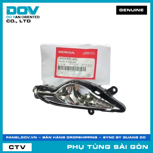 CHÓA ĐÈN XI NHAN PHẢI | HONDA PARTS CODE 33403KTL641 — 33403KTL641