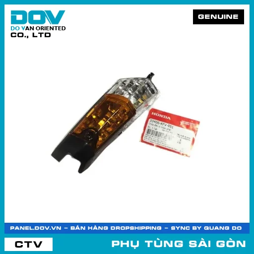 CHÓA ĐÈN XI NHAN PHẢI | HONDA PARTS CODE 33406KFV951 — 33406KFV951