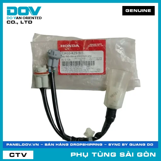 DÂY ĐIỆN ĐÈN XI NHAN TRƯỚC PHẢI | HONDA PARTS CODE 33410K29901 — 33410K29901