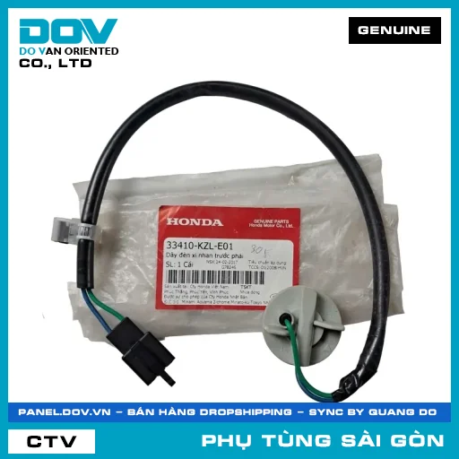 DÂY ĐÈN XI NHAN TRƯỚC PHẢI | HONDA PARTS CODE 33410KZLE01 — 33410KZLE01