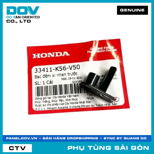 BẠC ĐỆM XI NHAN TRƯỚC | HONDA PARTS CODE 33411K56V50 — 33411K56V50