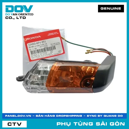 BỘ ĐÈN XI NHAN TRƯỚC TRÁI | HONDA PARTS CODE 33450KFV951 — 33450KFV951