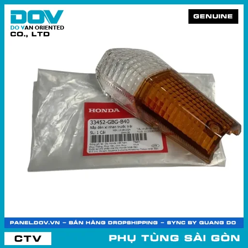 NẮP ĐÈN XI NHAN TRƯỚC TRÁI | HONDA PARTS CODE 33452GBGB40 — 33452GBGB40