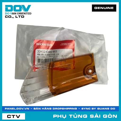 NẮP ĐÈN XI NHAN TRƯỚC TRÁI | HONDA PARTS CODE 33452GN5901 — 33452GN5901