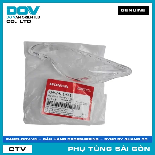 NẮP ĐÈN XI NHAN TRƯỚC TRÁI | HONDA PARTS CODE 33452KTL641 — 33452KTL641