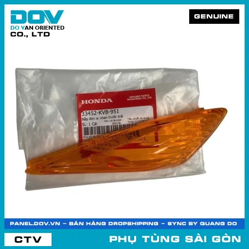 NẮP ĐÈN XI NHAN TRƯỚC TRÁI | HONDA PARTS CODE 33452KVB951 — 33452KVB951