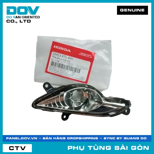 CHÓA ĐÈN XI NHAN TRÁI | HONDA PARTS CODE 33453KTL641 — 33453KTL641
