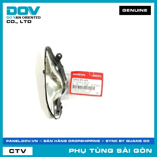 CỤM CHÓA ĐÈN XI NHAN TRÁI | HONDA PARTS CODE 33453KTLV01 — 33453KTLV01