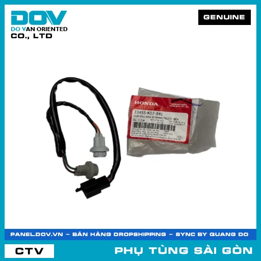DÂY ĐIỆN ĐÈN XI NHAN TRÁI | HONDA PARTS CODE 33455K07941 — 33455K07941