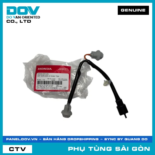 DÂY ĐIỆN ĐÈN XI NHAN TRÁI | HONDA PARTS CODE 33455K73V41 — 33455K73V41