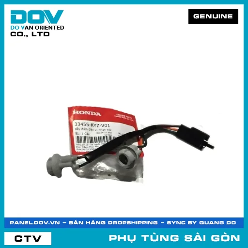 DÂY ĐIỆN ĐÈN XI NHAN TRÁI | HONDA PARTS CODE 33455KYZV01 — 33455KYZV01