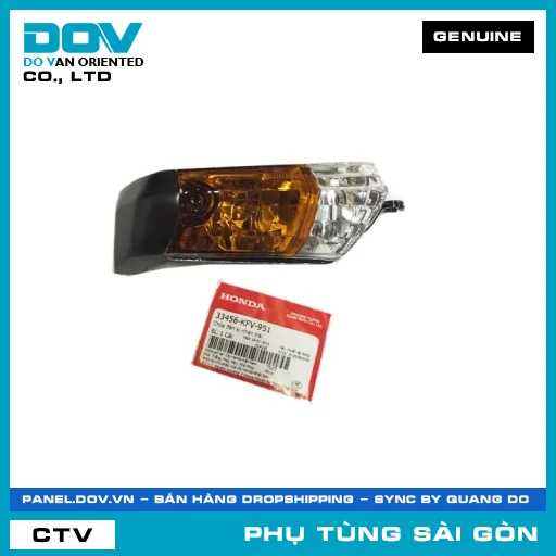 CHÓA ĐÈN XI NHAN TRÁI | HONDA PARTS CODE 33456KFV951 — 33456KFV951
